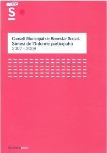 Yearbooks: Consell Municipal de Benestar Social