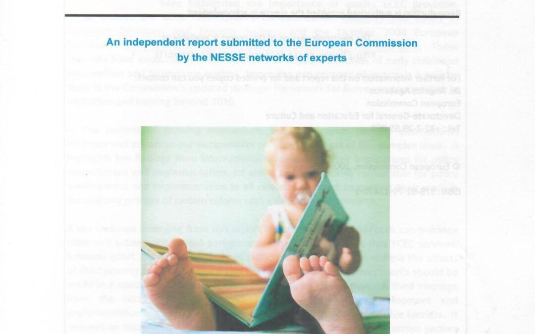 EARLY CHILDHOOD EDUCATION AND CARE by NESSE