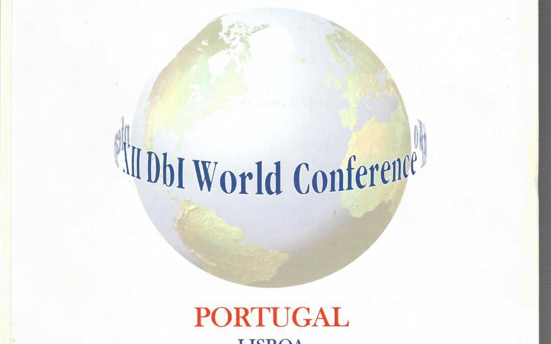 DBI WORLD CONFERENCE XIIth. by Deafblind International (DbI)