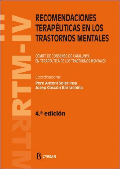 RECOMENDACIONES TERAPÉUTICAS EN LOS TRANSTORNOS MENTALES by Pere Antoni Soler / Josep Gascón Barrachina