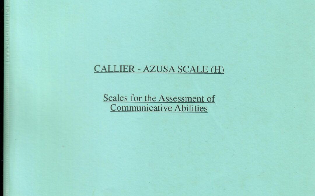 CALLIER – AZUSA SCALE (H) by Robert Stillman / Chrysty Battle