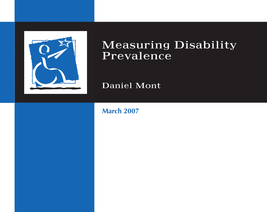 MEASURING DISABILITY PREVALENCE by Daniel Mont
